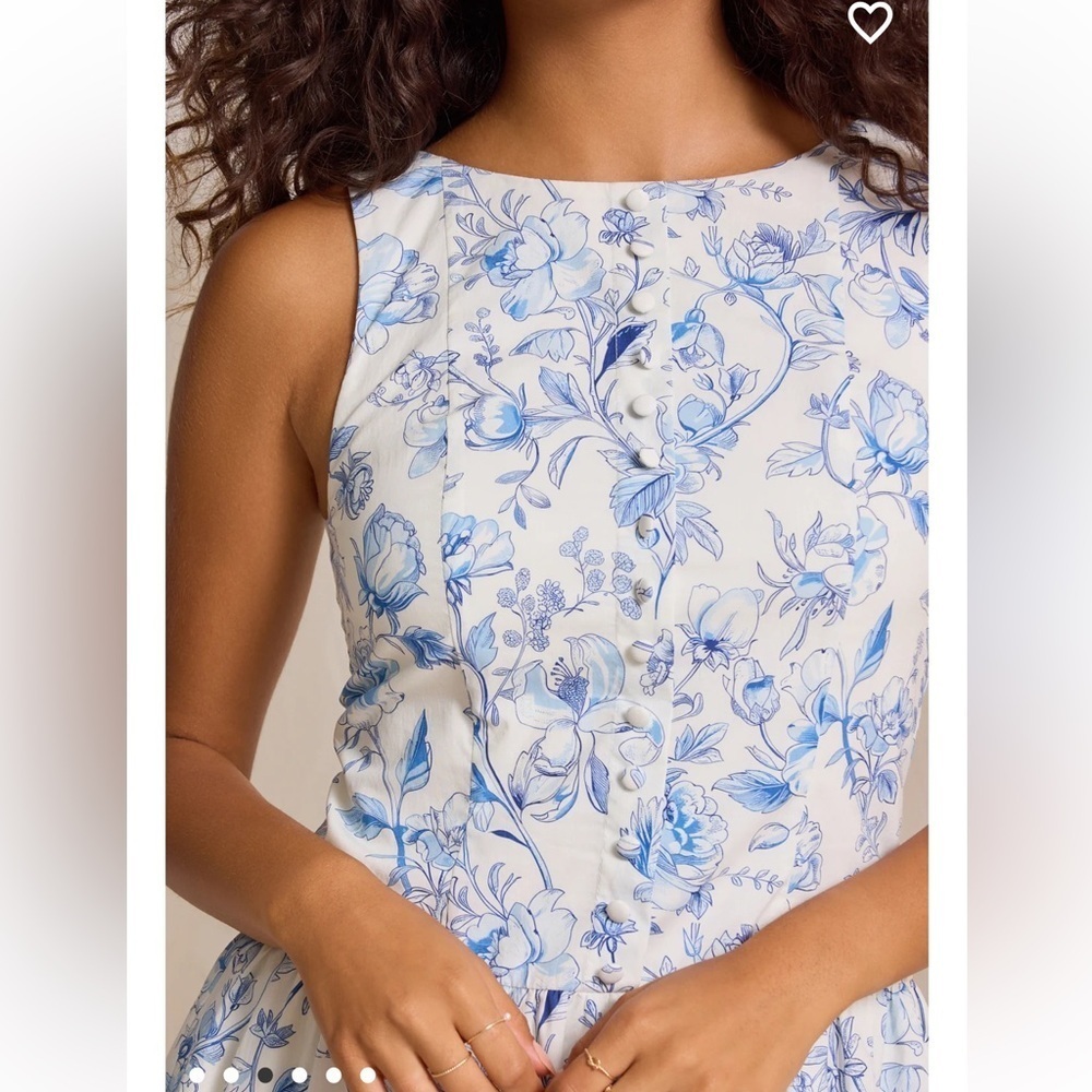 New with tags Altar’d State Fallon Floral Mini Dress - Picture 4 of 6